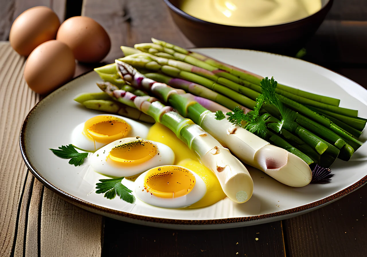 Asparagus with Egg