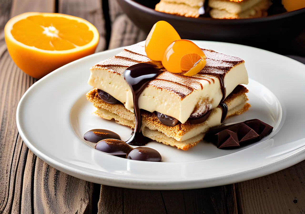 Tiramisu with Almond Cookies