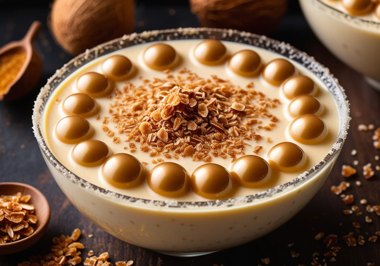 Tapioca with Coconut