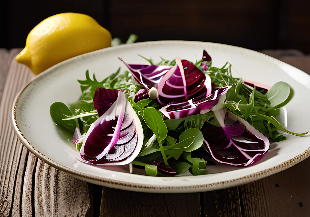 Arugula Salad with Lemon Dressing