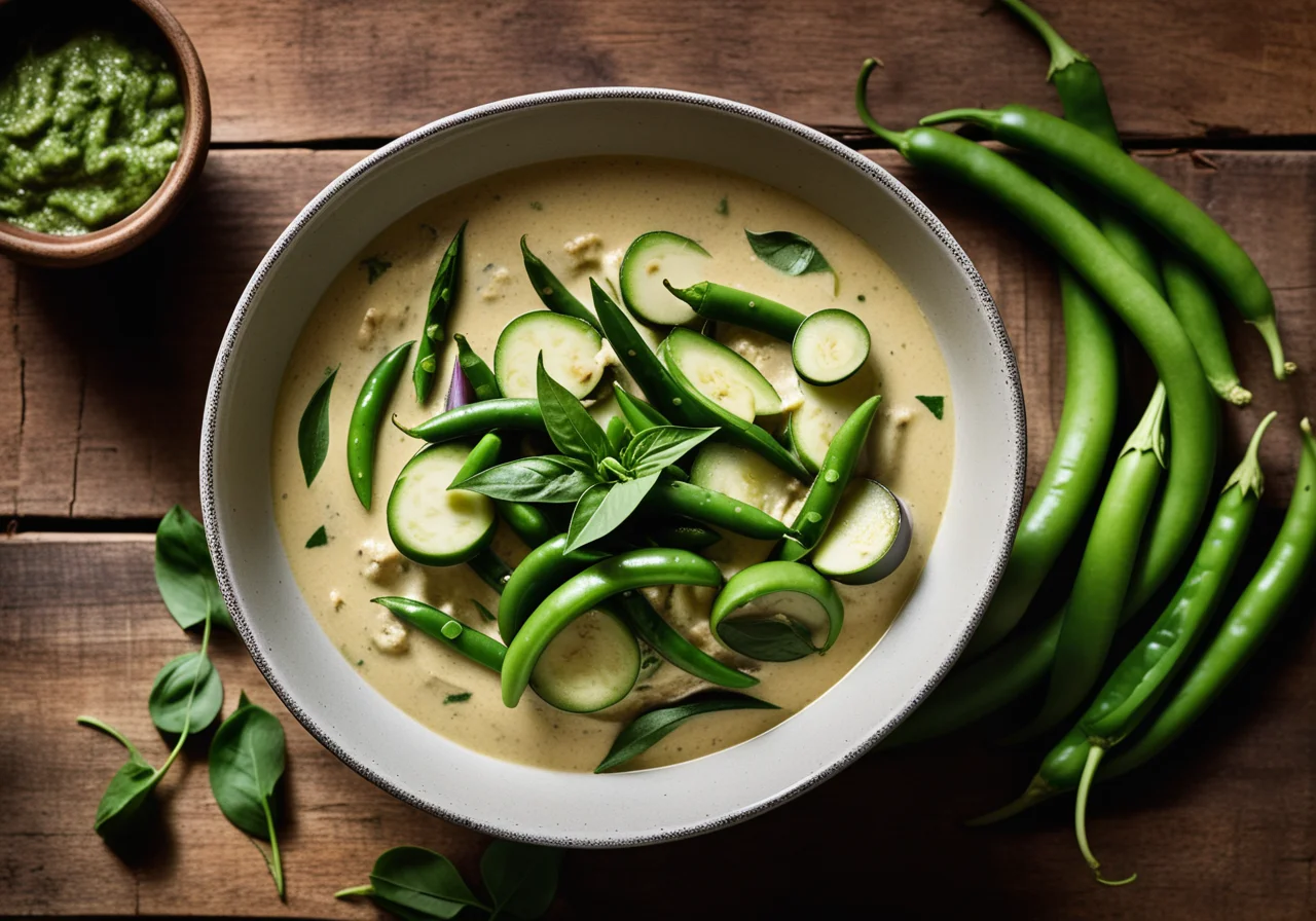 Thai-Style Green Vegetable Curry