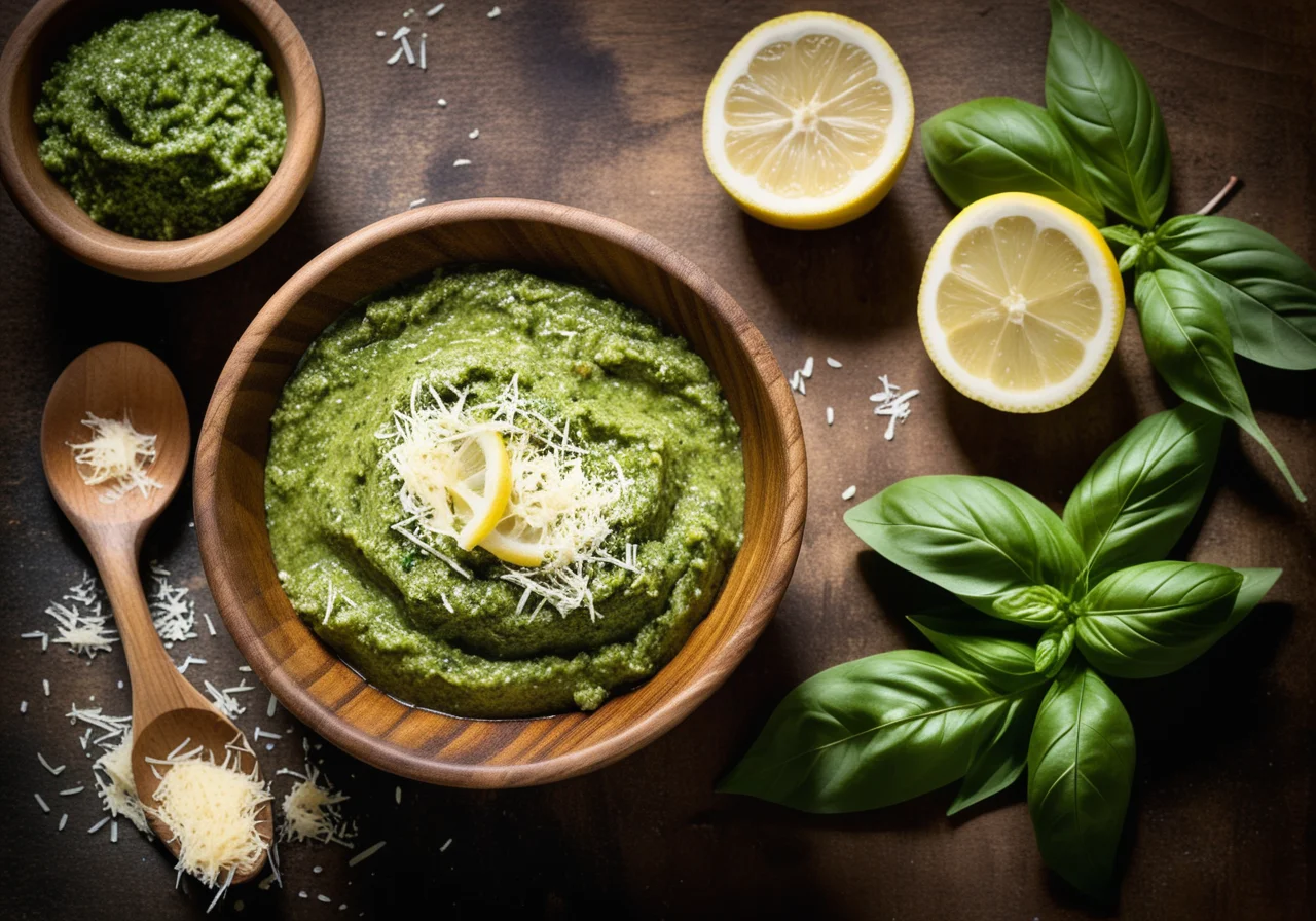 Green Almond Pesto