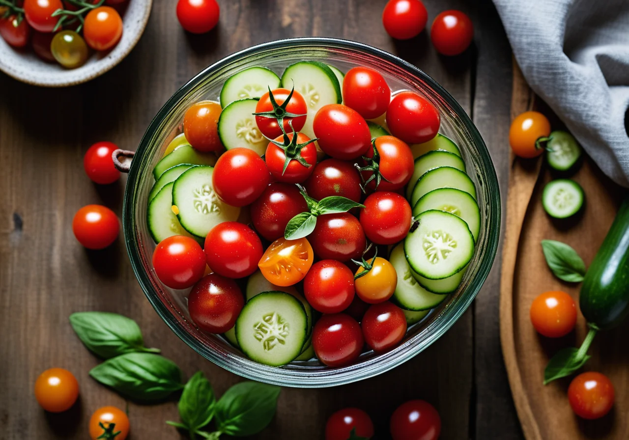 Marinated Tomatoes with Olive Oil