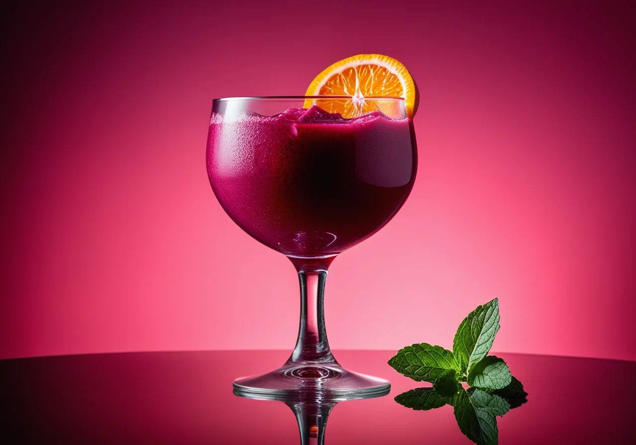 Colorful Beetroot Drink