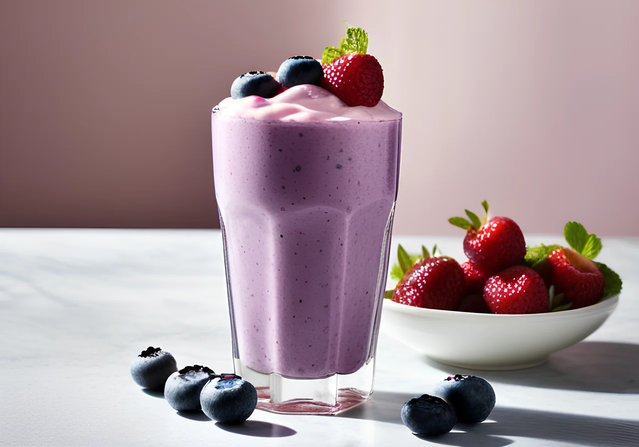 Blueberry Yogurt Shake