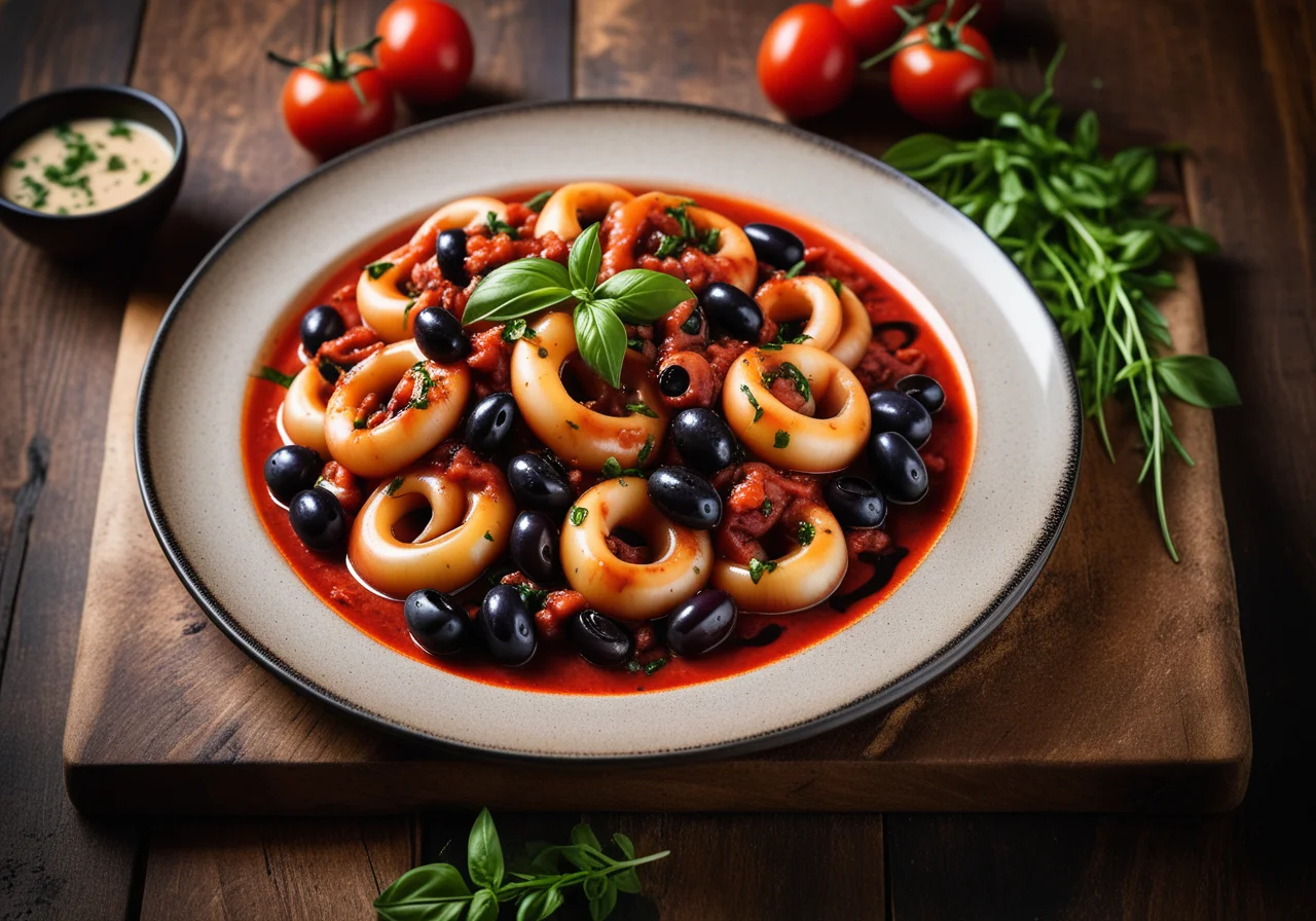 Ligurian-Style Braised Squid