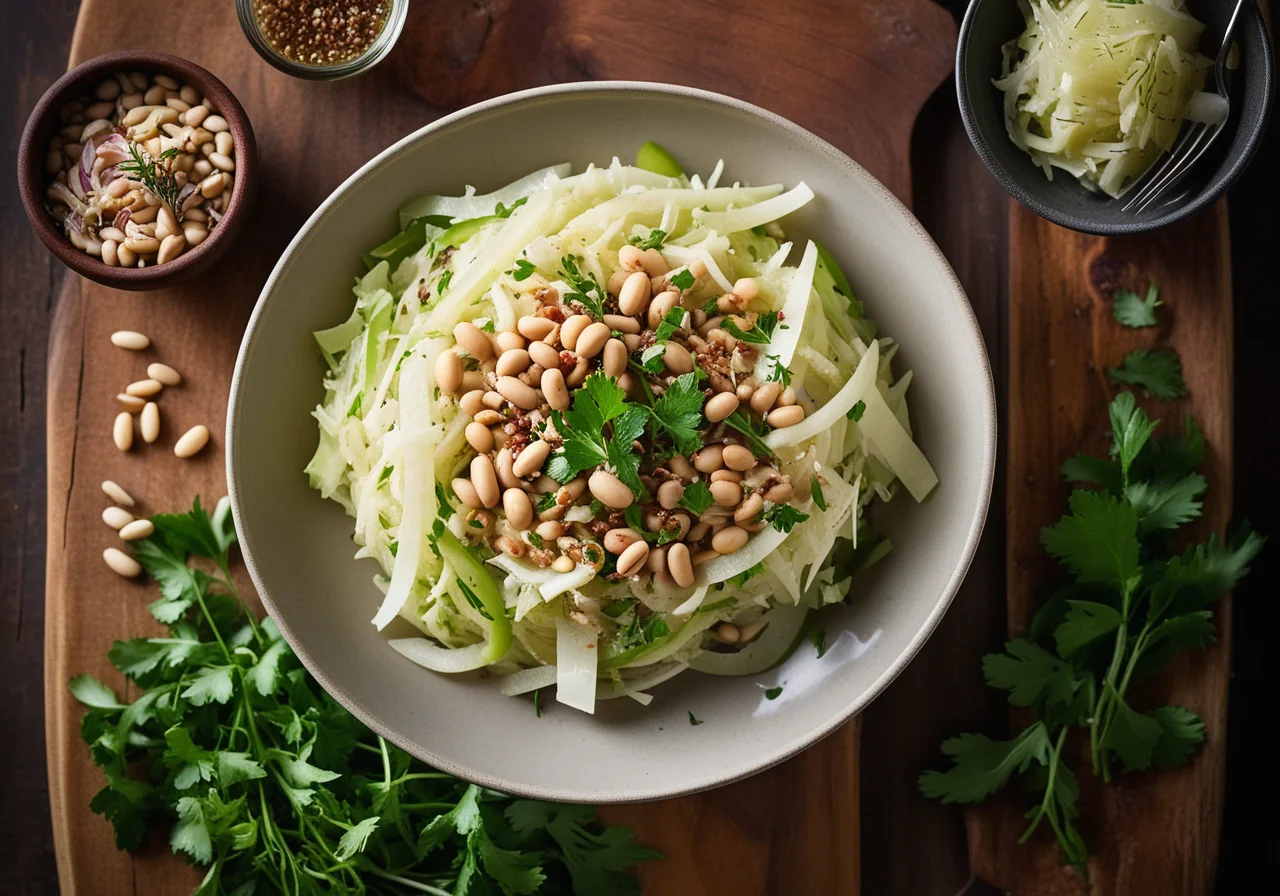 Sauerkraut Bean Salad