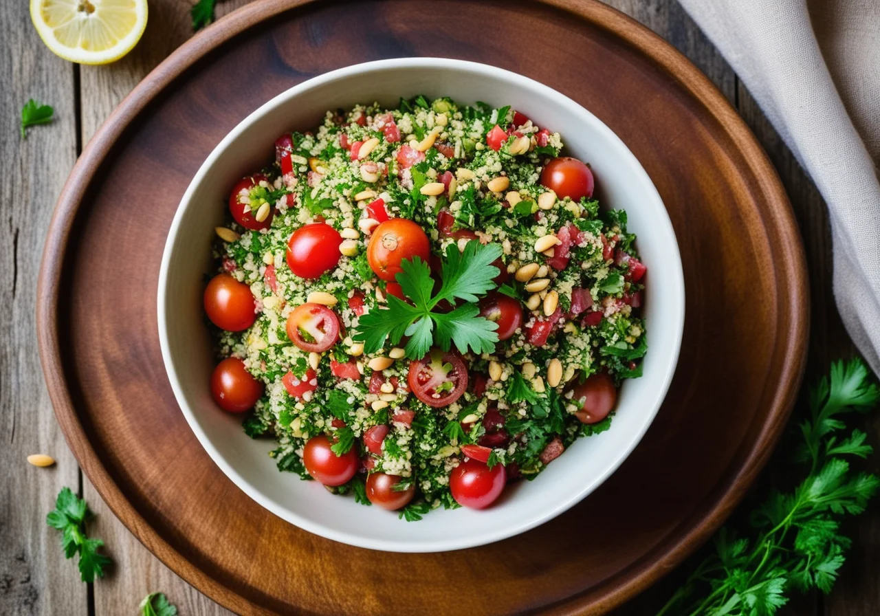 Tabbouleh in Lebanese Style