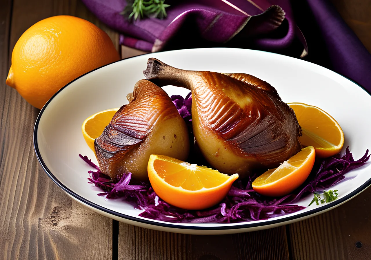 Crispy Roasted Goose