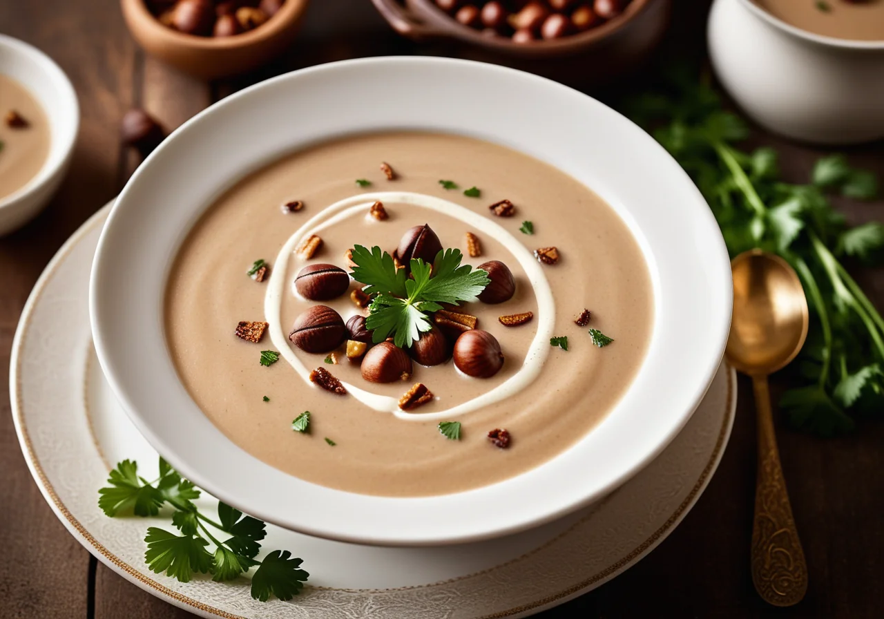Chestnut Cream Soup