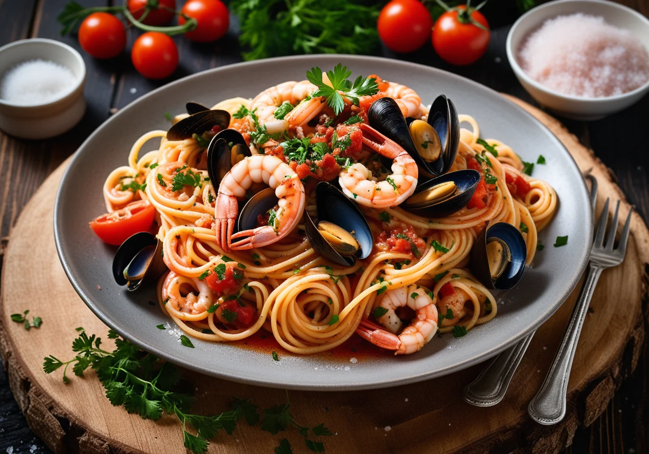 Seafood Spaghetti