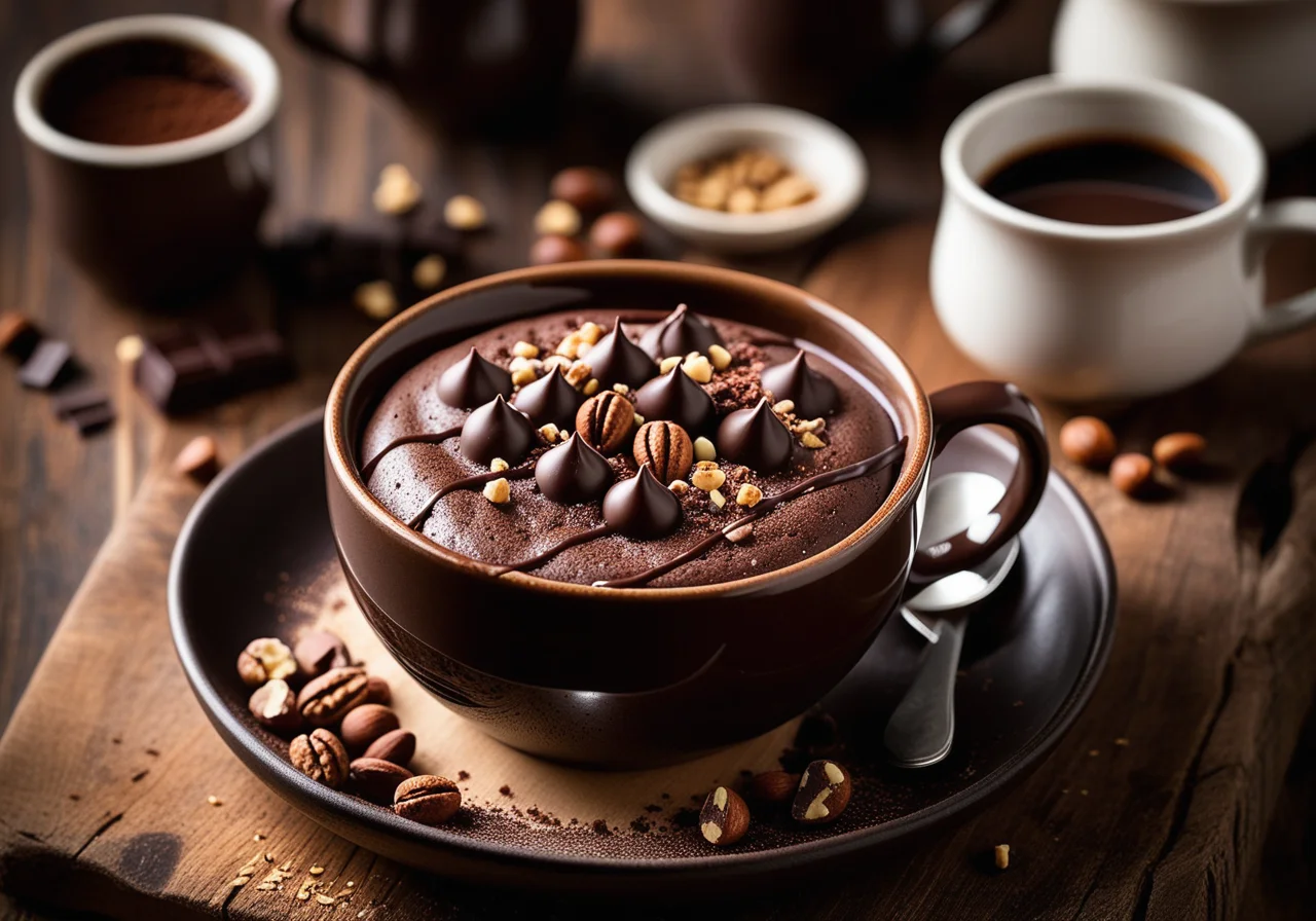 Chocolate Espresso Mug Cake