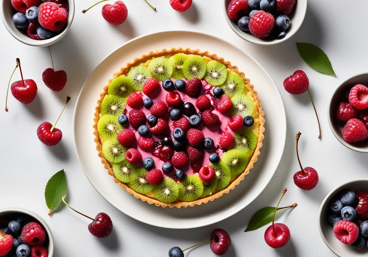 Crunchy Fruit Tart