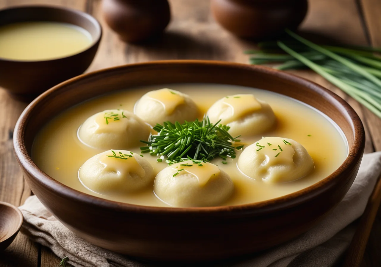 Broth with Semolina Dumplings
