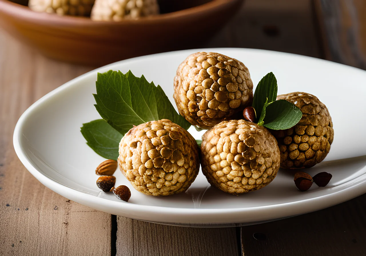 Pine Nut Fig Balls