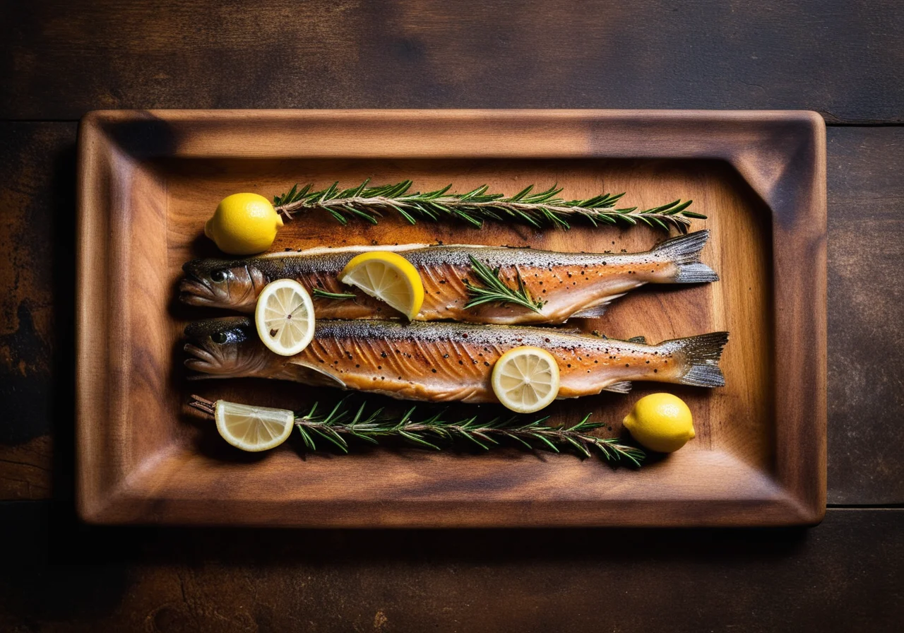 Grilled Trout with Rosemary