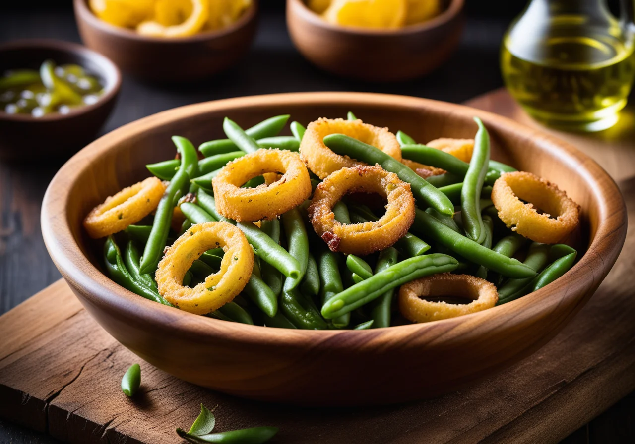 Green Beans with Onions