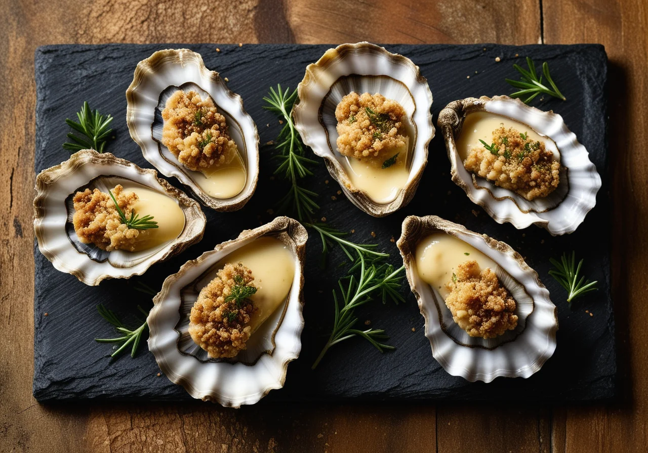 Classic Baked Oysters