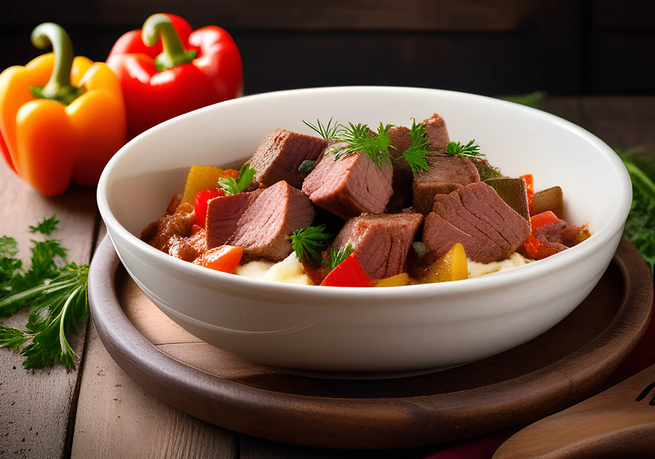 Gulasch with Sauerkraut and Paprika (Szegediner)