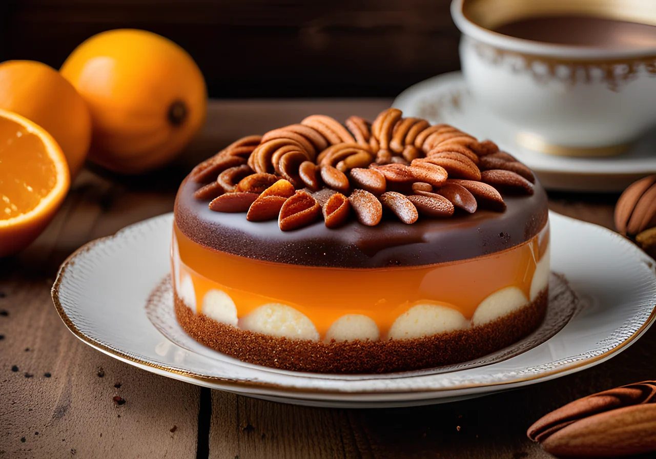 Christmas Marzipan Cake