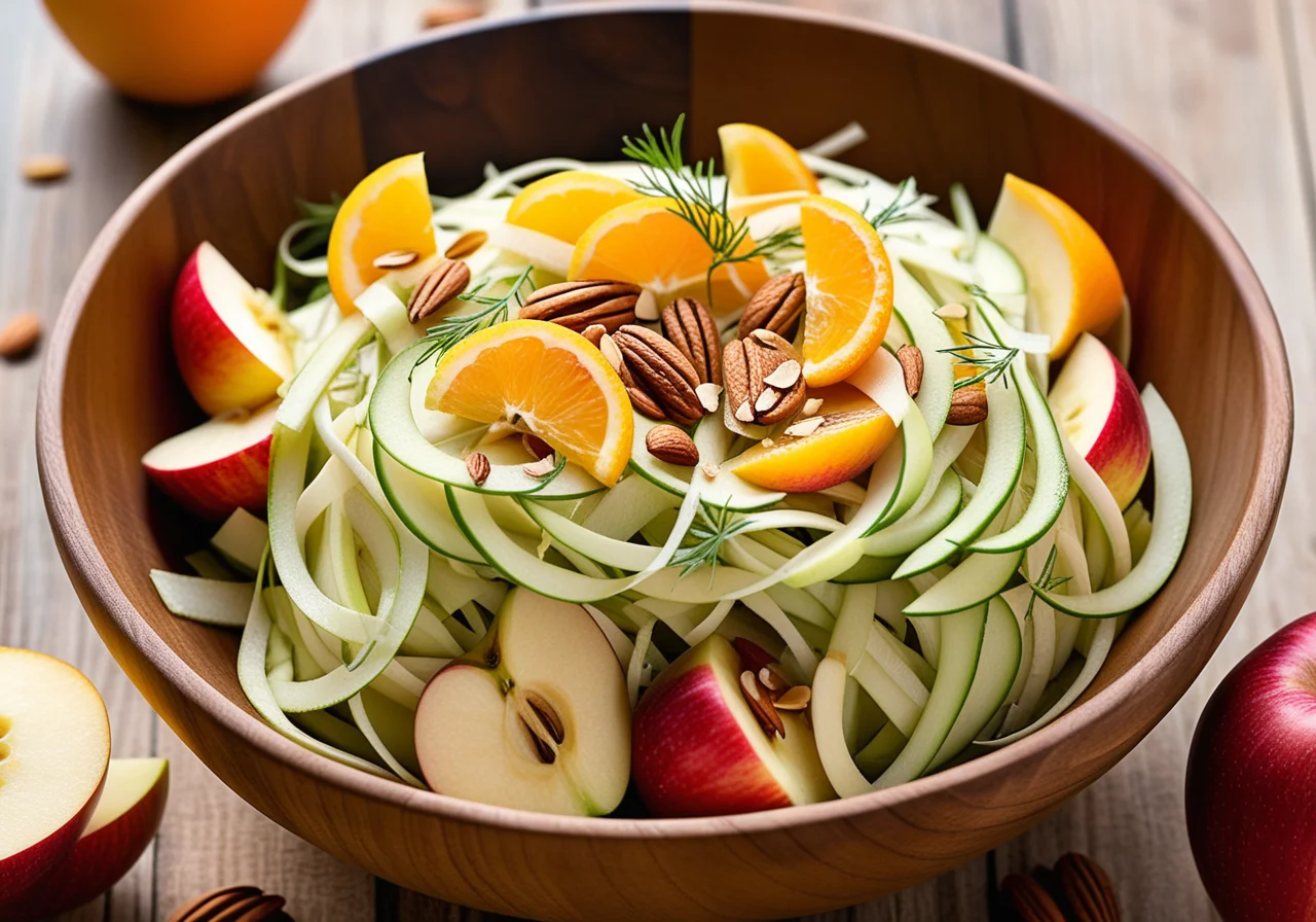 Fennel Salad with Apple and Orange