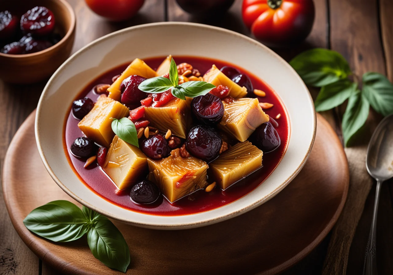 Stockfish with Dried Fruits