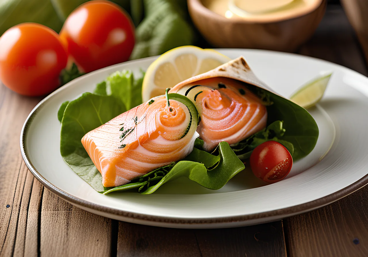 Salmon Wraps