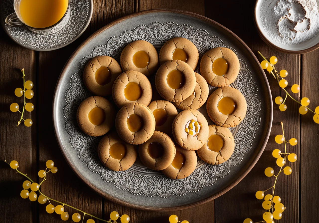 Currant Jam Cookies
