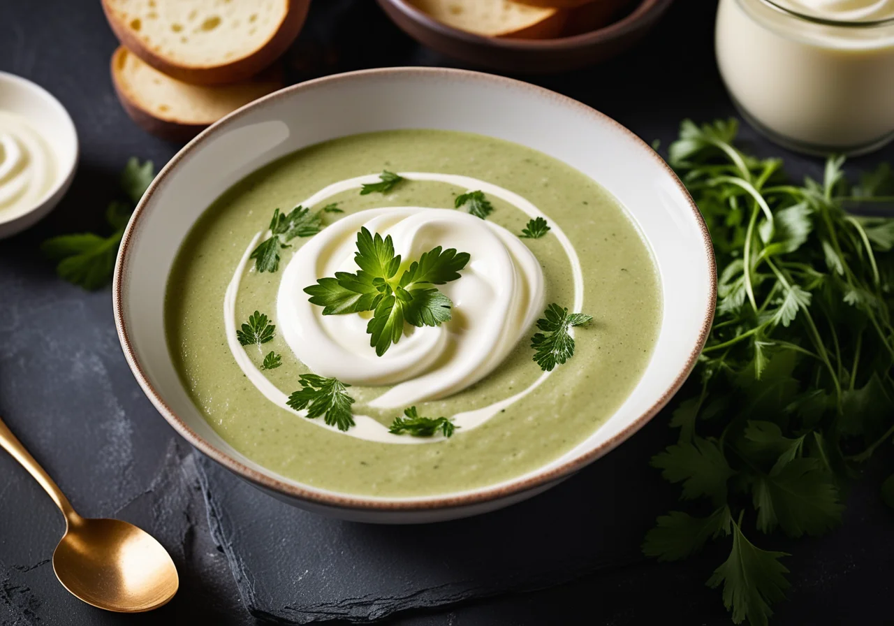 Potato Soup with Sorrel