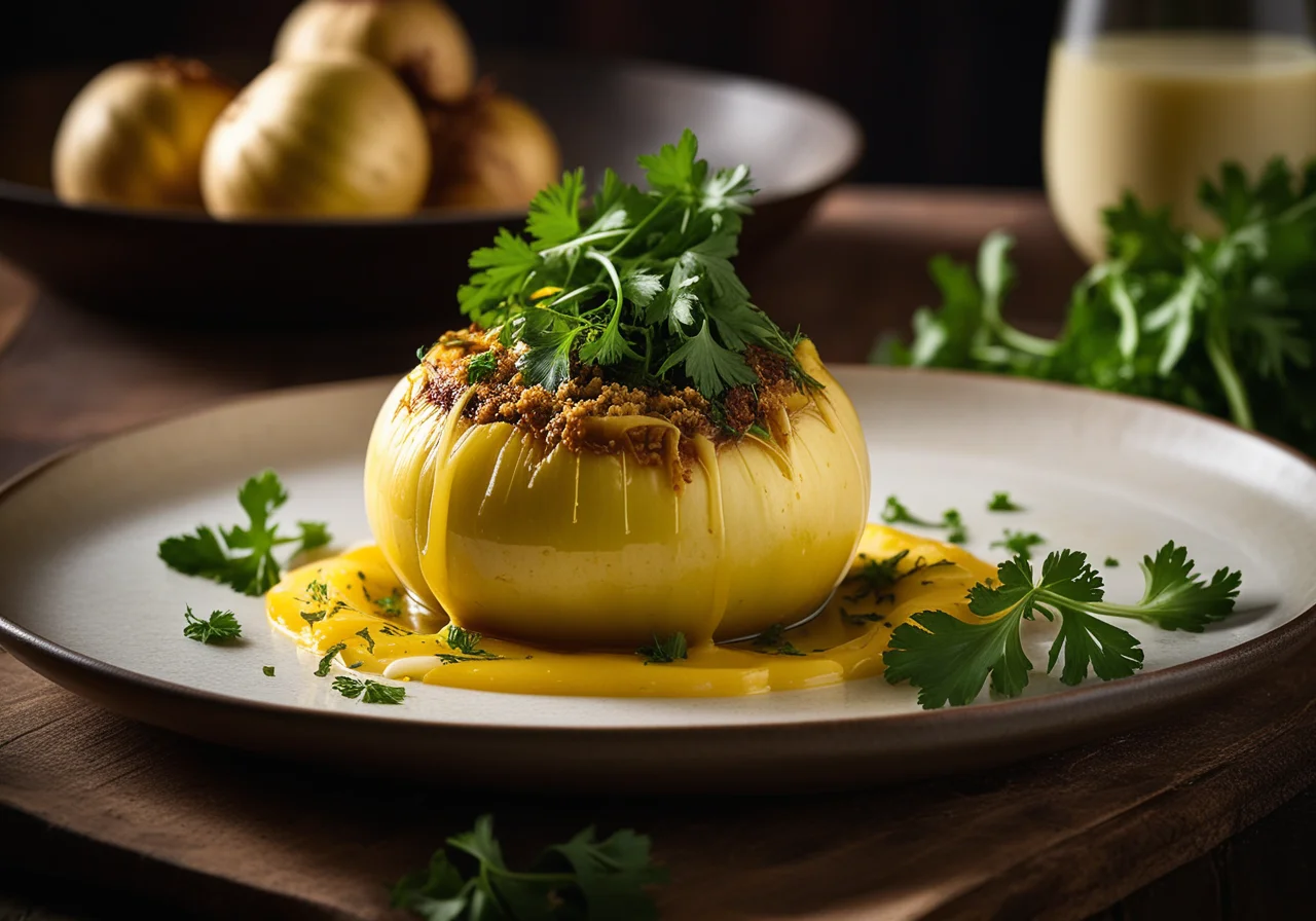 Stuffed Kohlrabi