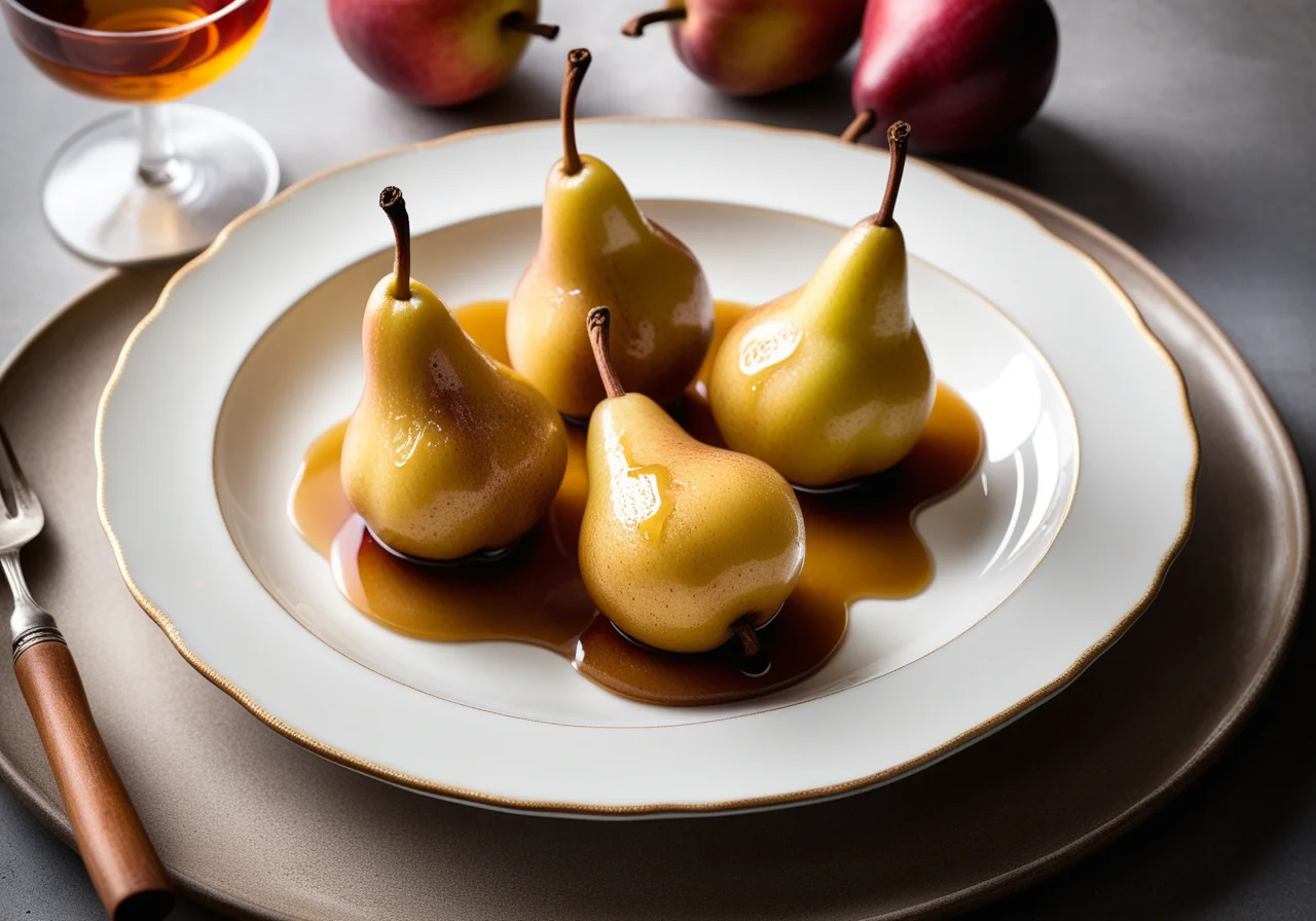 Pan‑fried Pears