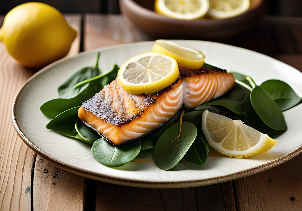 Air Fryer Salmon