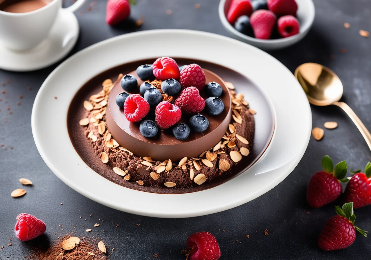Chia Coconut Chocolate Mousse