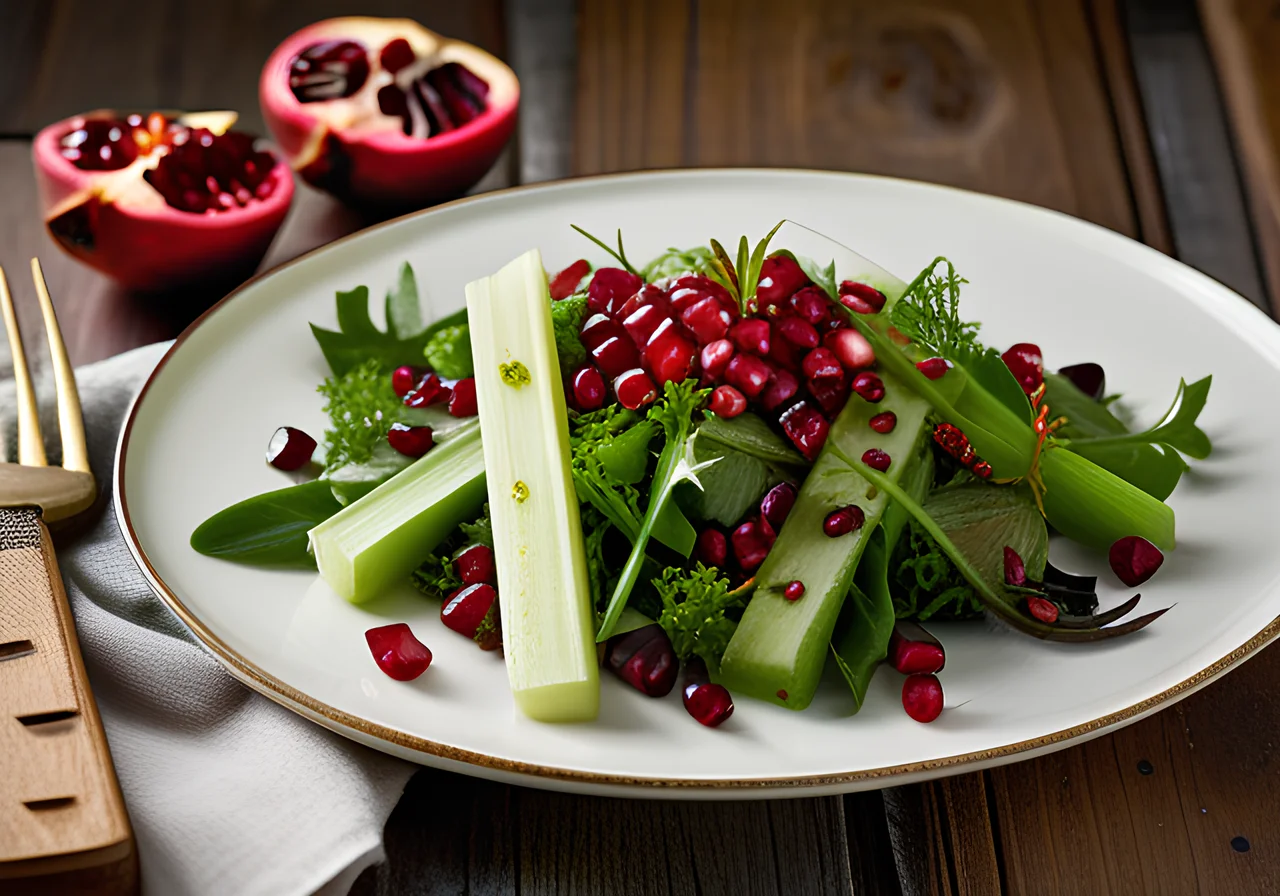 Spring Salad with Halloumi