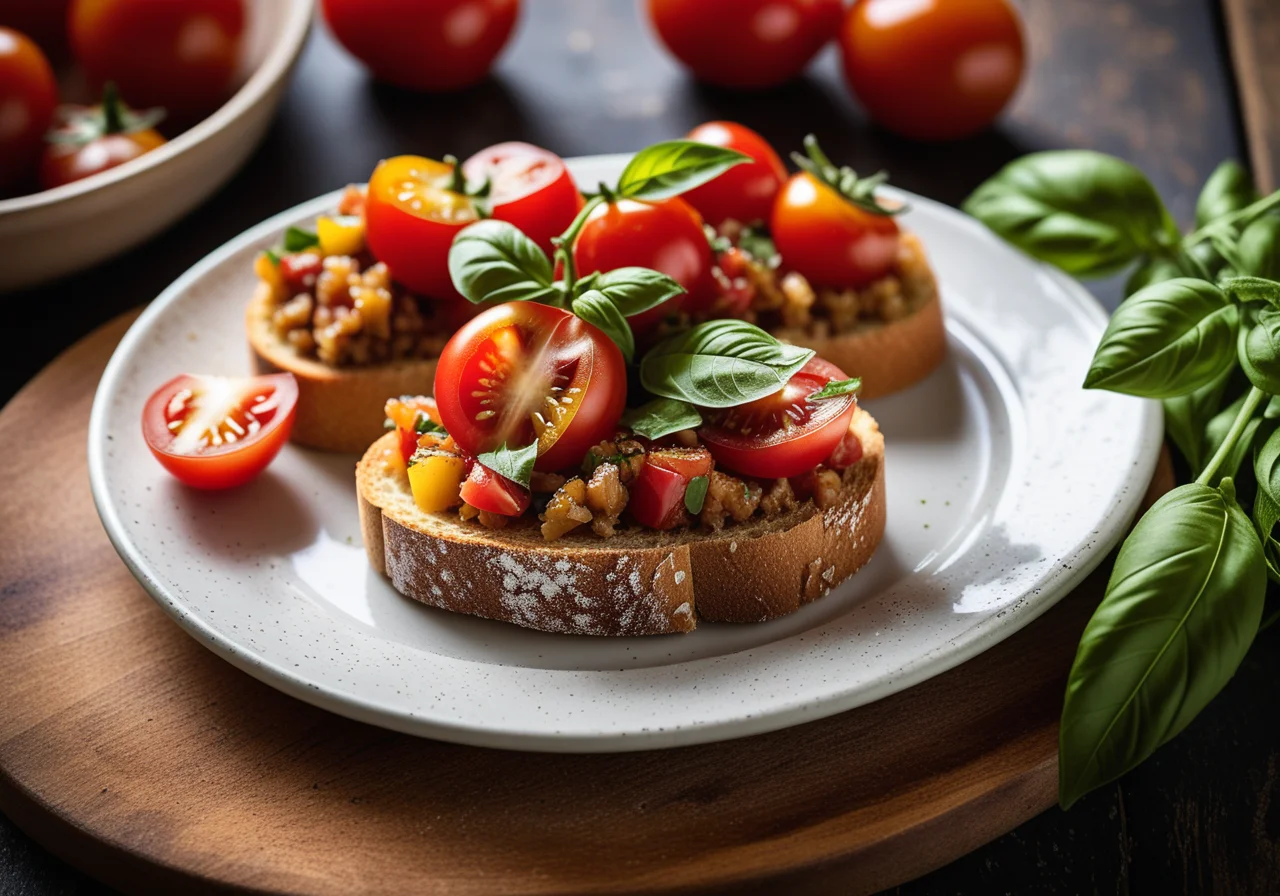 Whole Grain Bruschetta