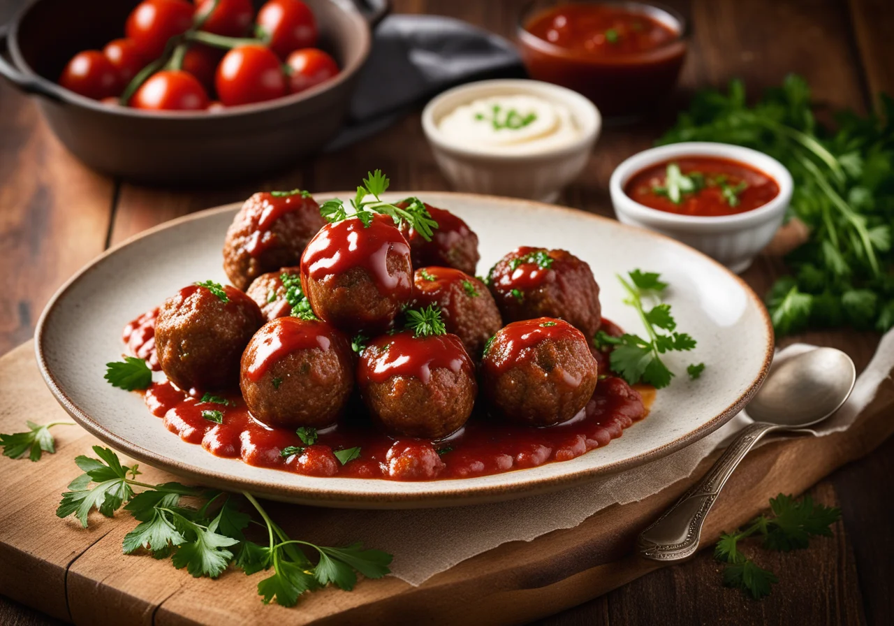 Meatballs with Tomato Sauce
