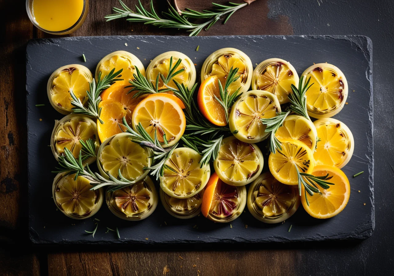 Artichoke Salad with Oranges