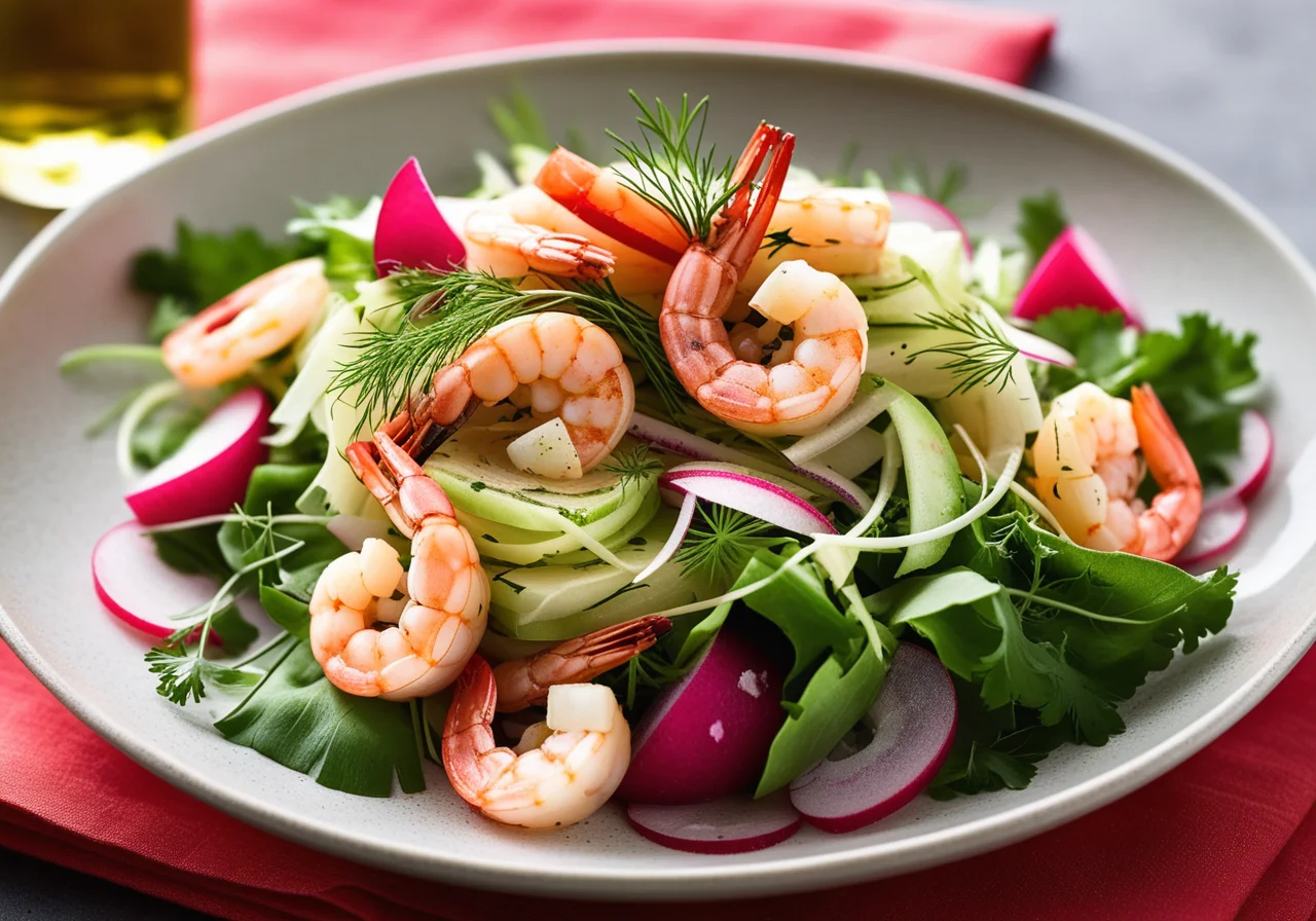 Fennel Salad with Shrimp