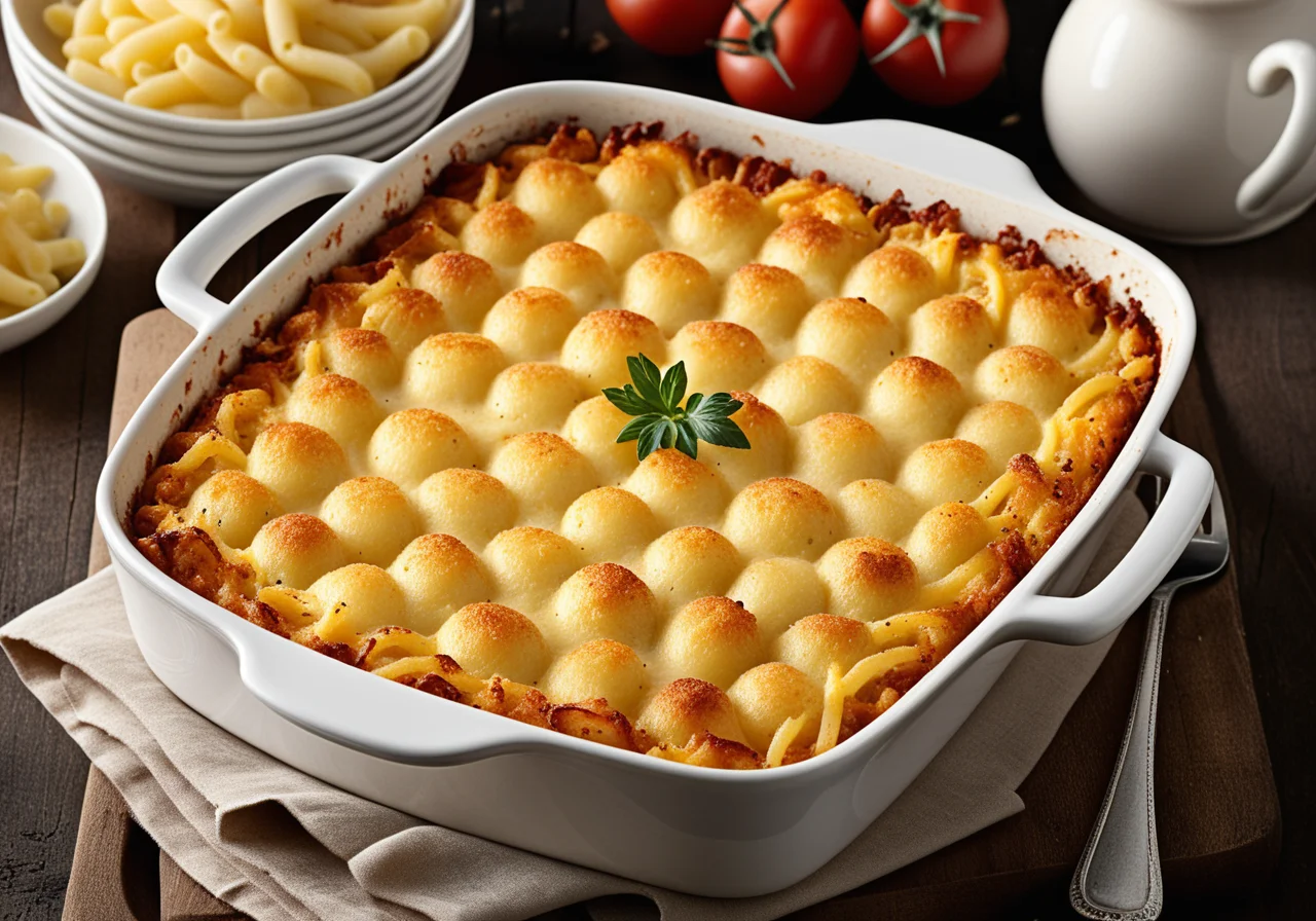 Macaroni Potato Gratin (Älplermagronen)