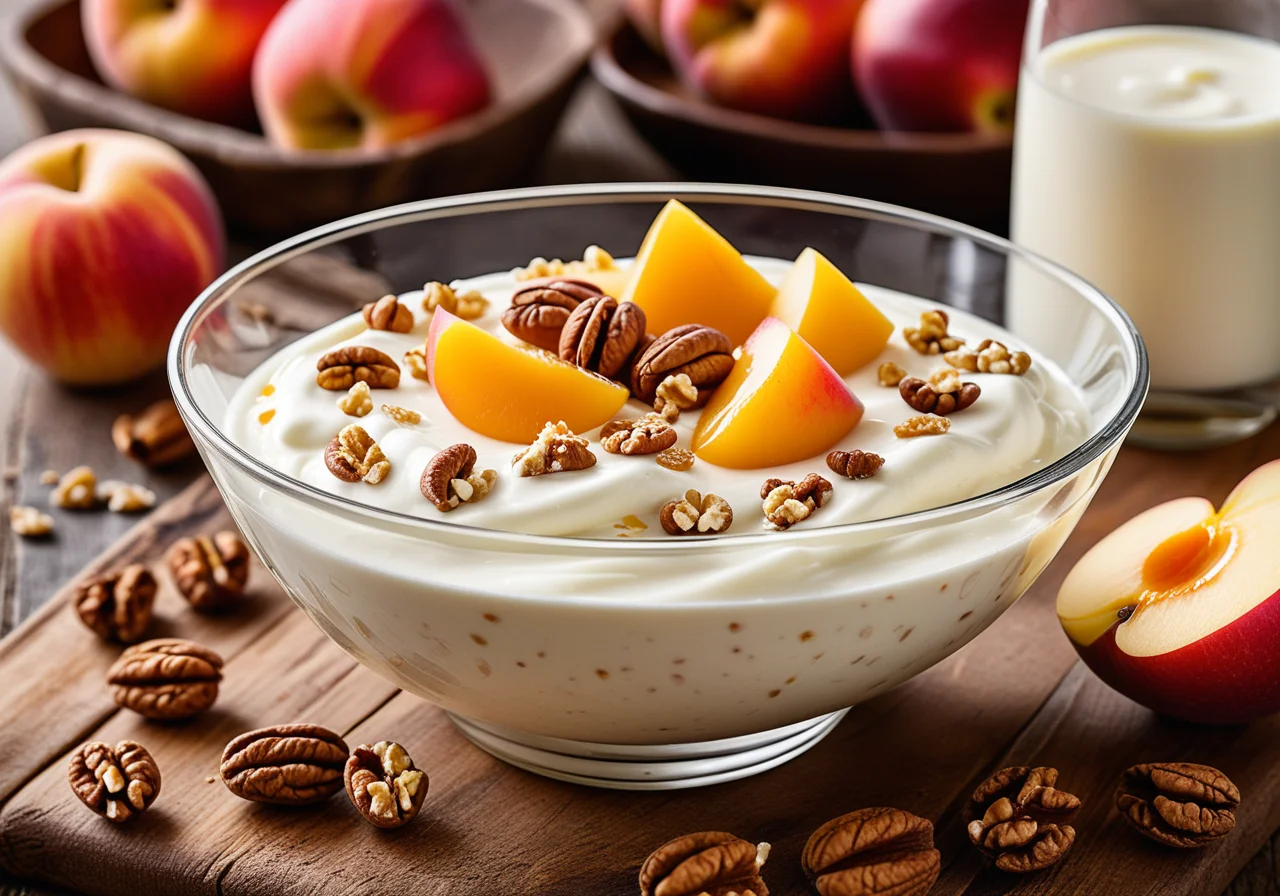 Dessert with Yogurt, Quark and Fruit