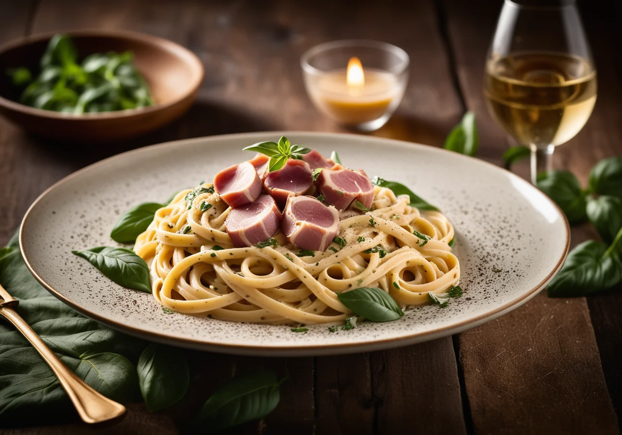 Linguine alla Carbonara