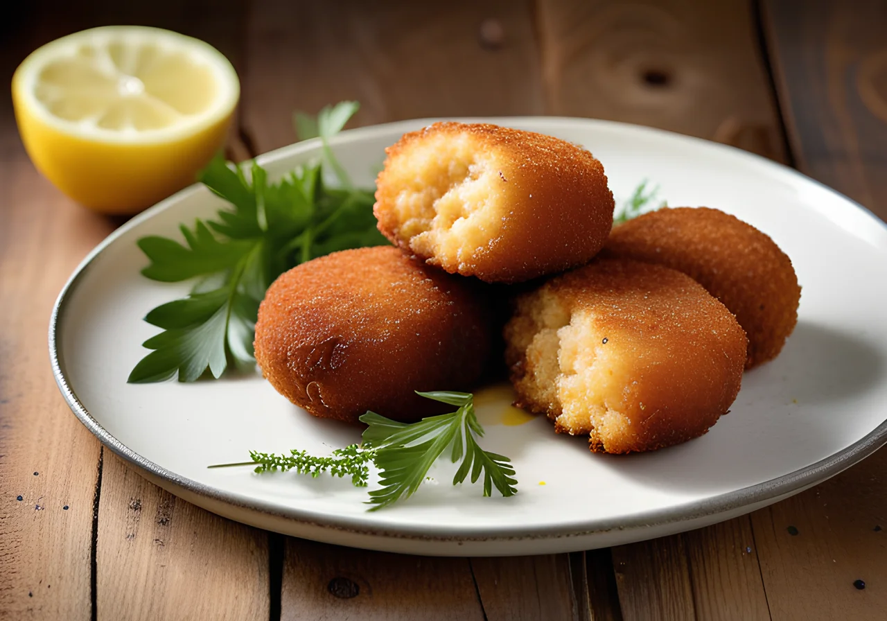 Crispy Fish Croquettes