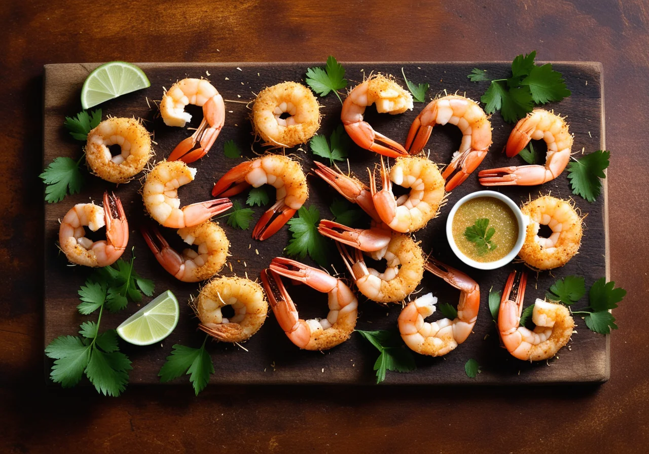 Shrimp in Coconut Coating