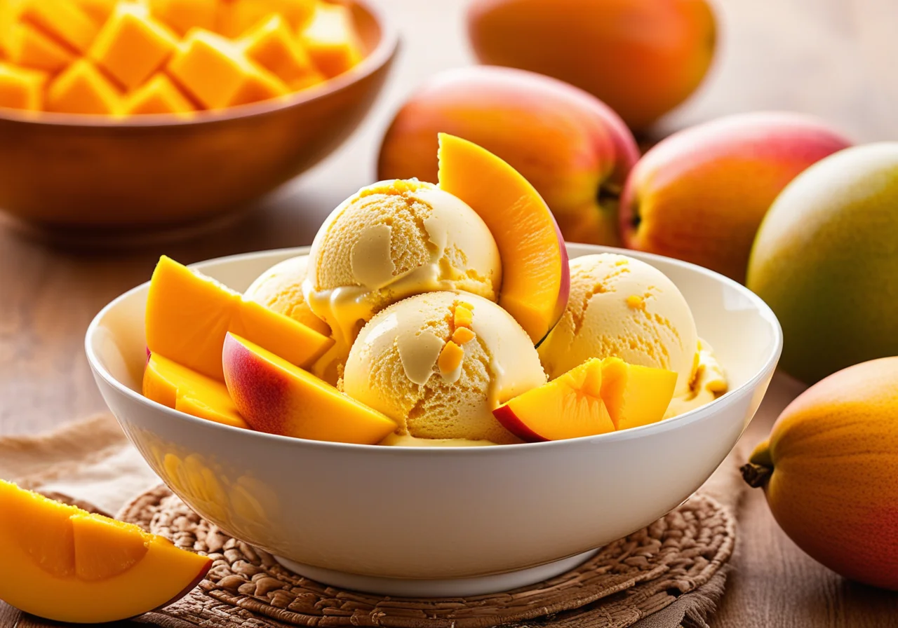 Mango Ice Cream
