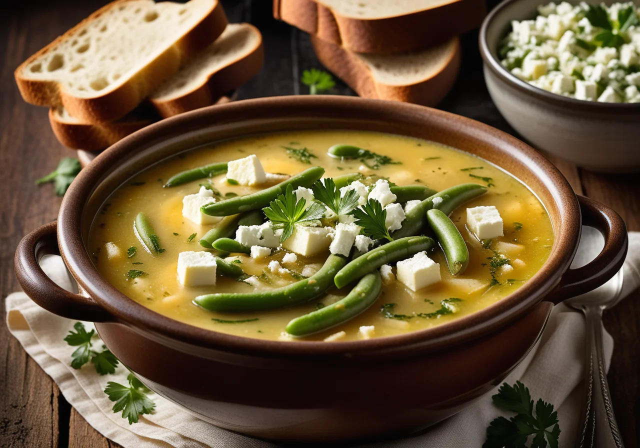 Stew with Green and White Beans