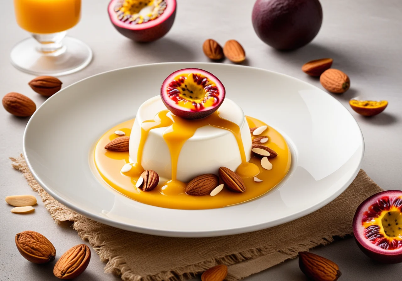 Skyr with Passion Fruit Sauce