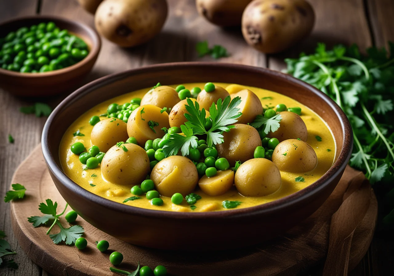 Pea Potato Curry