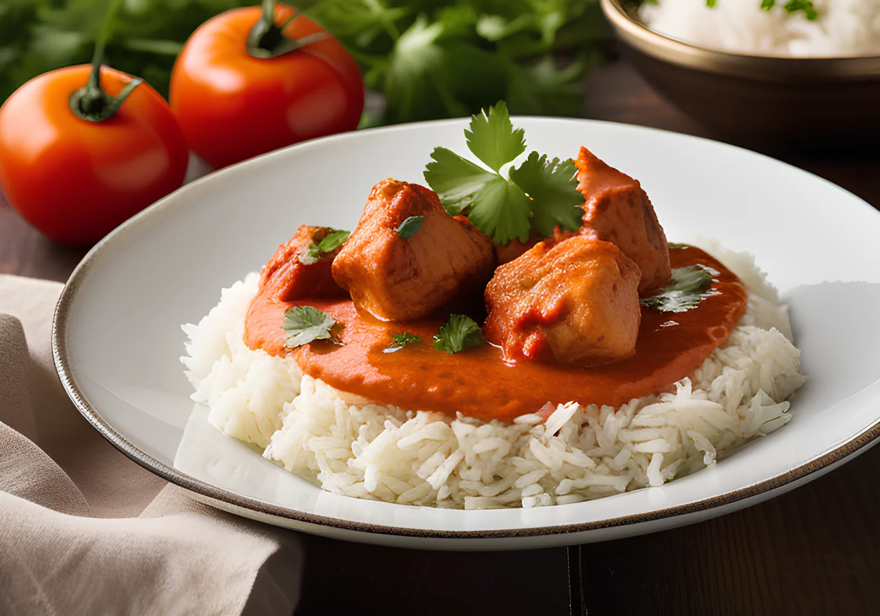 Chicken Tikka Masala with Basmati Rice