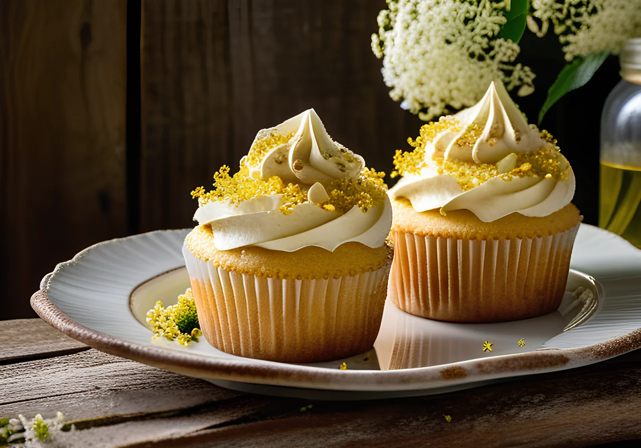 Elderflower Cupcakes
