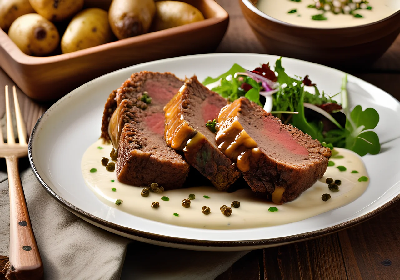 Meatloaf with Capers